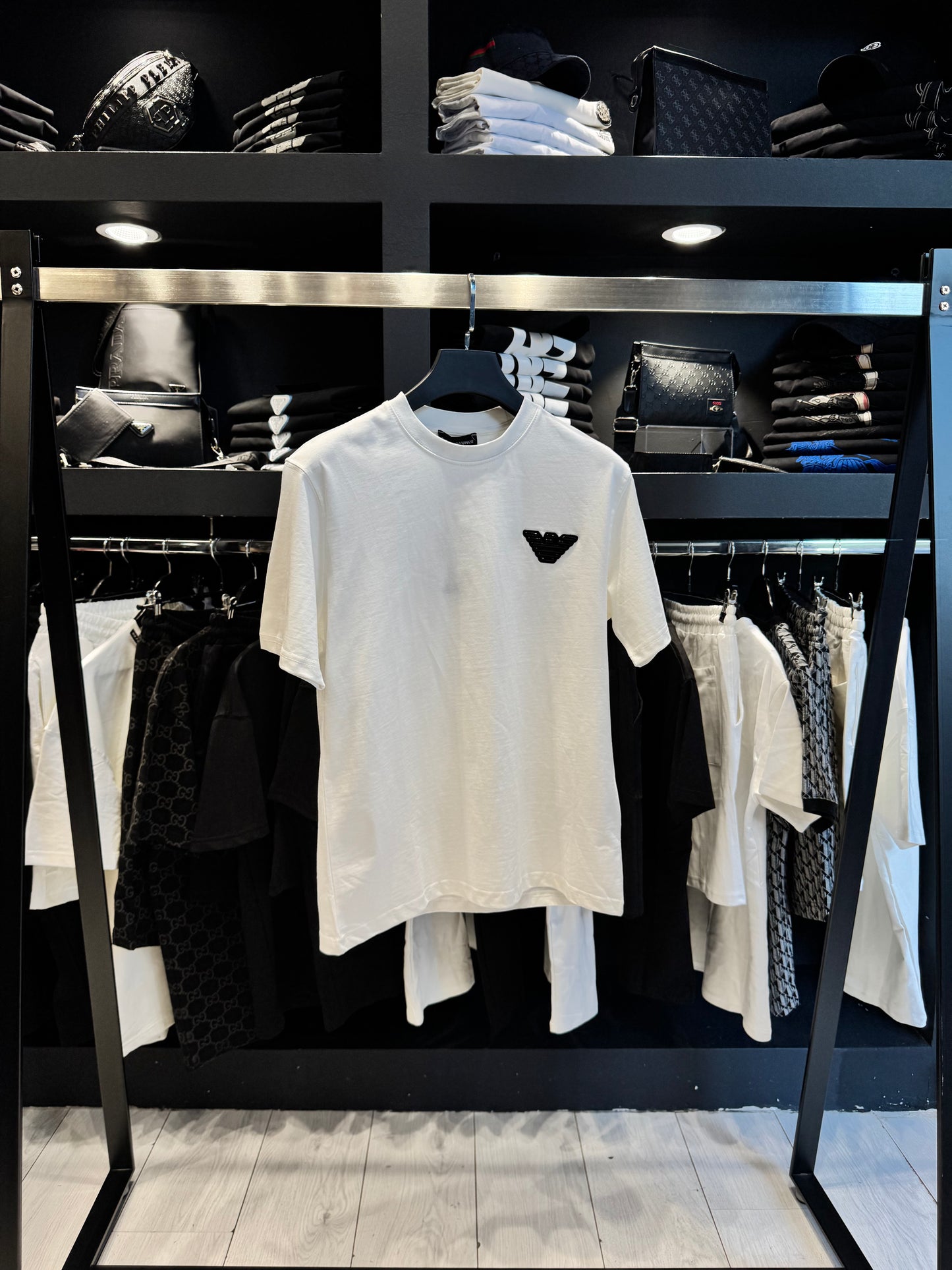 Emporio Armani Oversized T-Shirt White/Λευκό