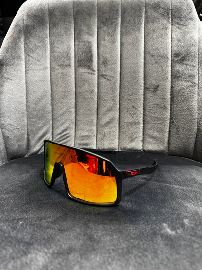 Oakley Sutro Sunglasses Black x Red/Μαύρο x Κόκκινο