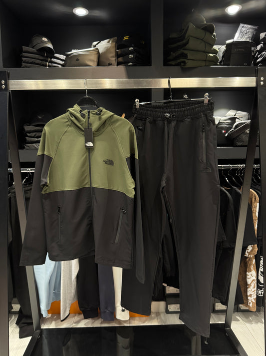The North Face Set Black x Green / Σετ Μαύρο x Χακί