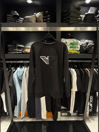 Emporio Armani EA7 Sweatshirt Black / Φούτερ Μαύρο