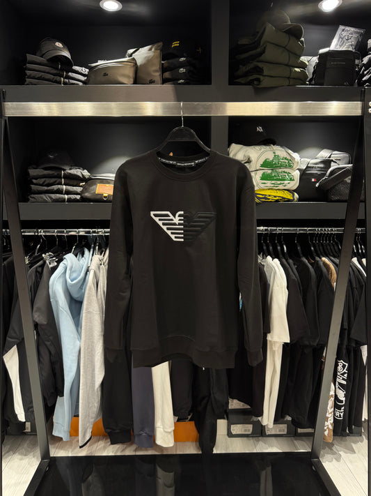 Emporio Armani EA7 Sweatshirt Black / Φούτερ Μαύρο