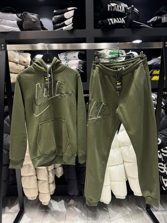 Nike Set Deep Green Swoosh / Σετ Χακί