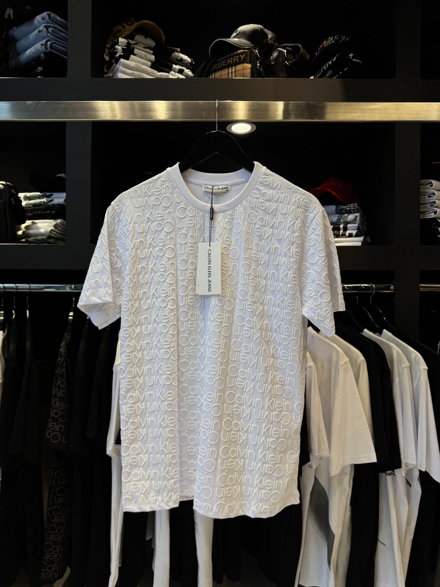Calvin Klein Κοντομάνικο White/Λευκό