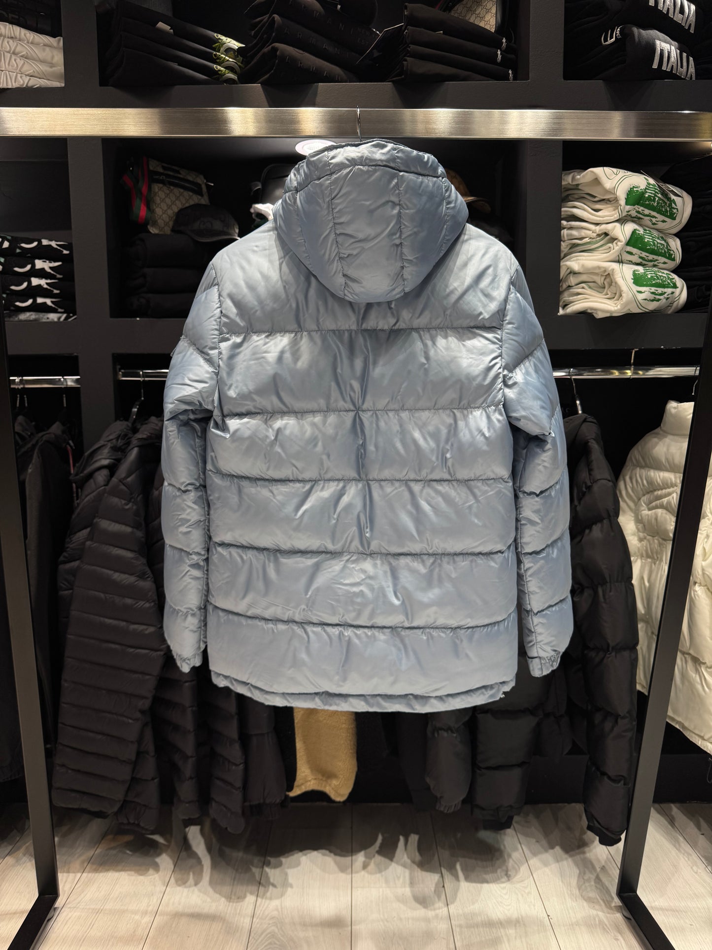 Moncler Maya Puffer Jacket Baby Blue / Μπουφάν Γαλάζιο