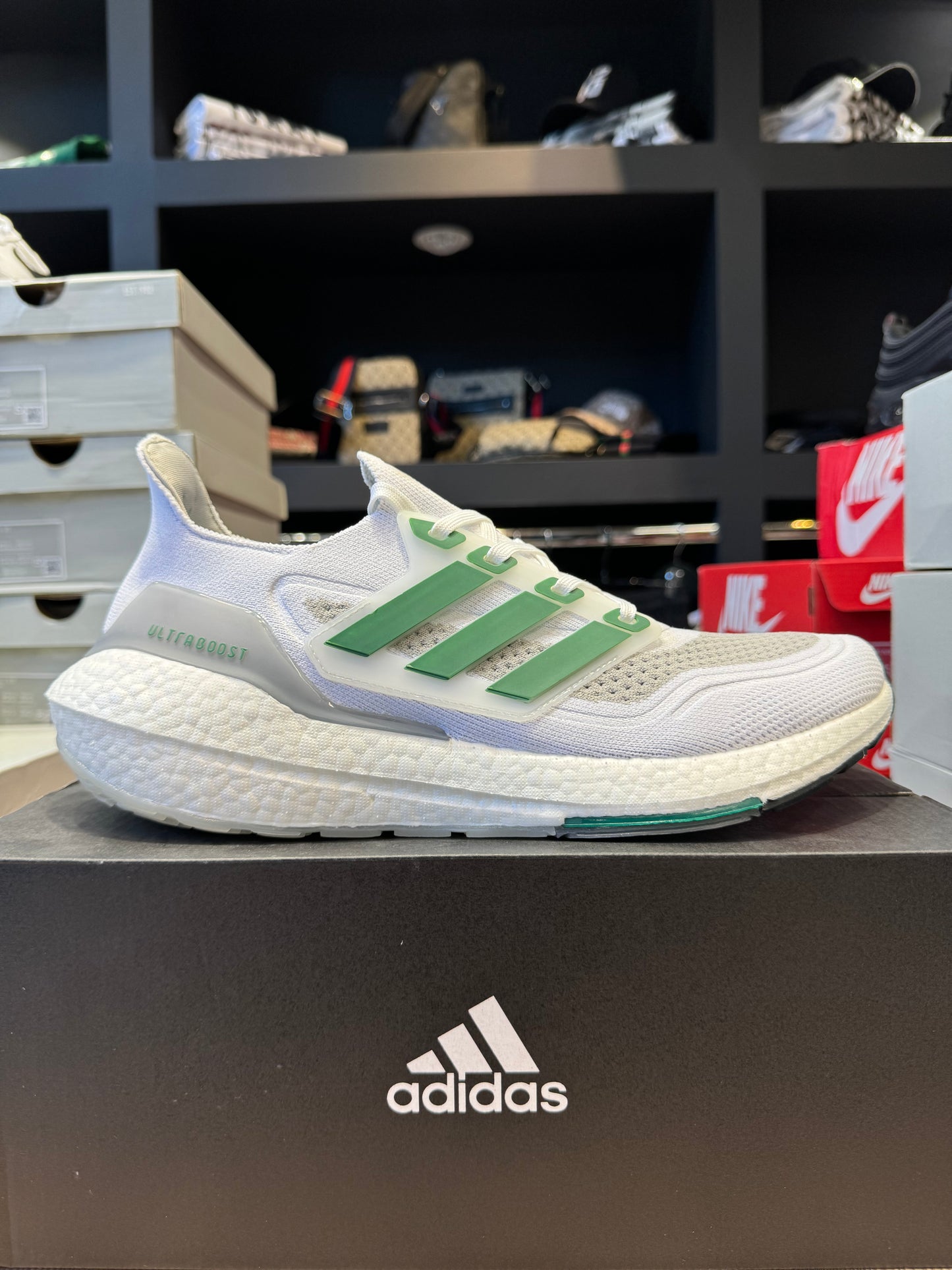 Adidas Ultraboost White x Green / Λευκό x Πράσινο