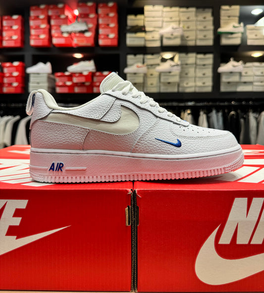 Air Force 1 Reflective Swoosh  White