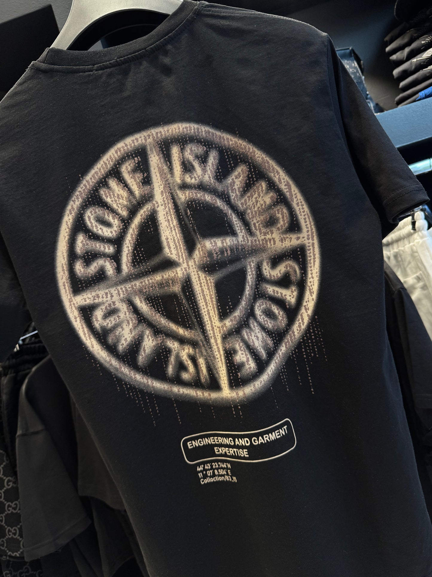 Stone Island T-Shirt Black/Μαύρο