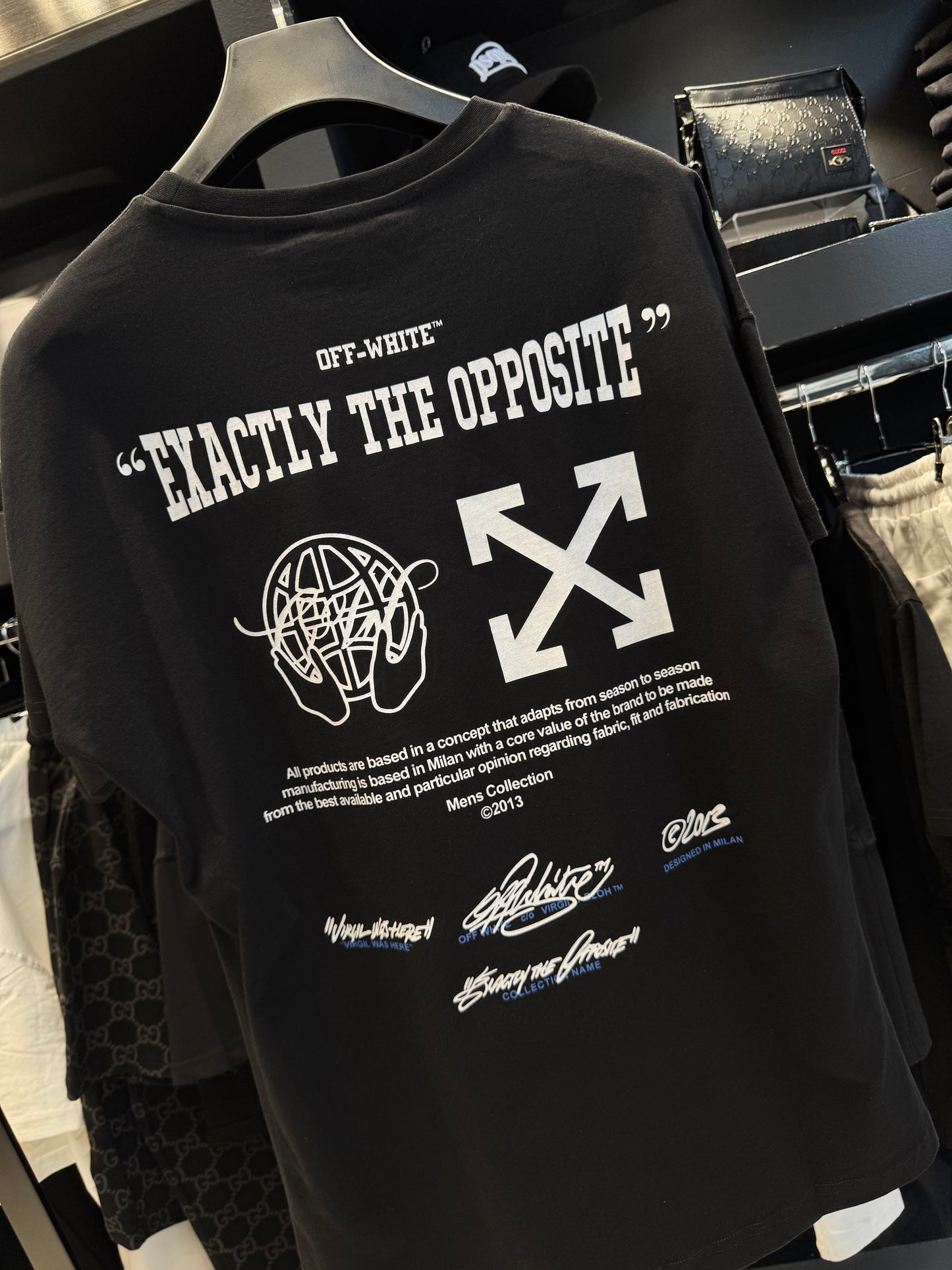 OFF-White Oversized T-Shirt Black/Μαύρο