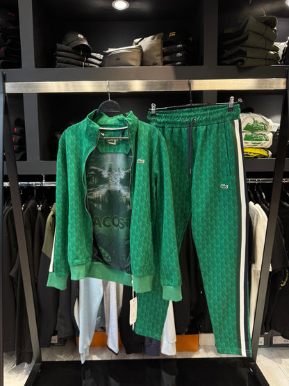 Lacoste Paris Jacquard Monogram Set Green/Πράσινο Σετ