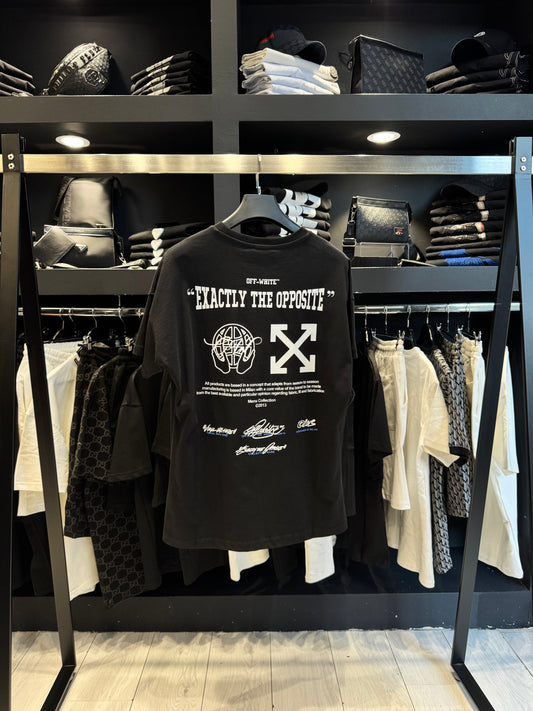 OFF-White Oversized T-Shirt Black/Μαύρο
