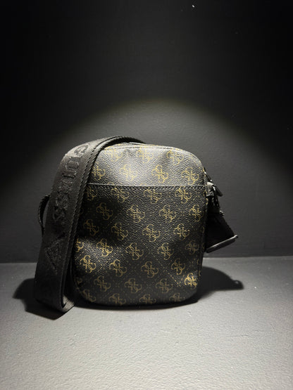 Guess Small Bag Brown x Black / Τσαντάκι Καφέ x Μαύρο