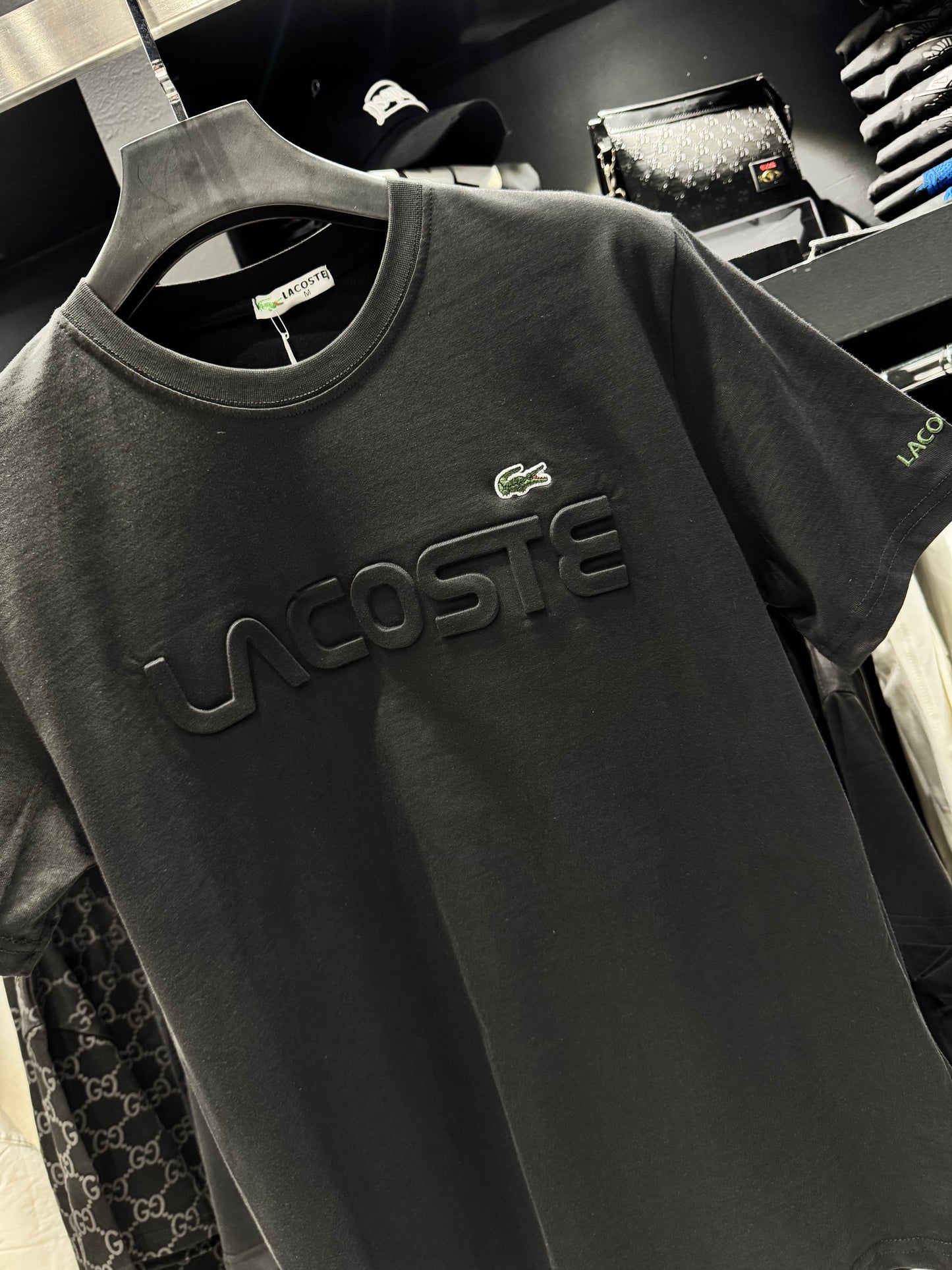 Lacoste T-Shirt Black/Μαύρο