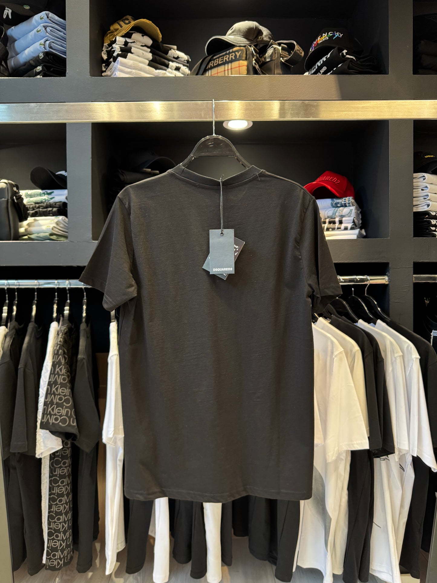 Dsquared2 Κοντομάνικο Black/Μαύρο