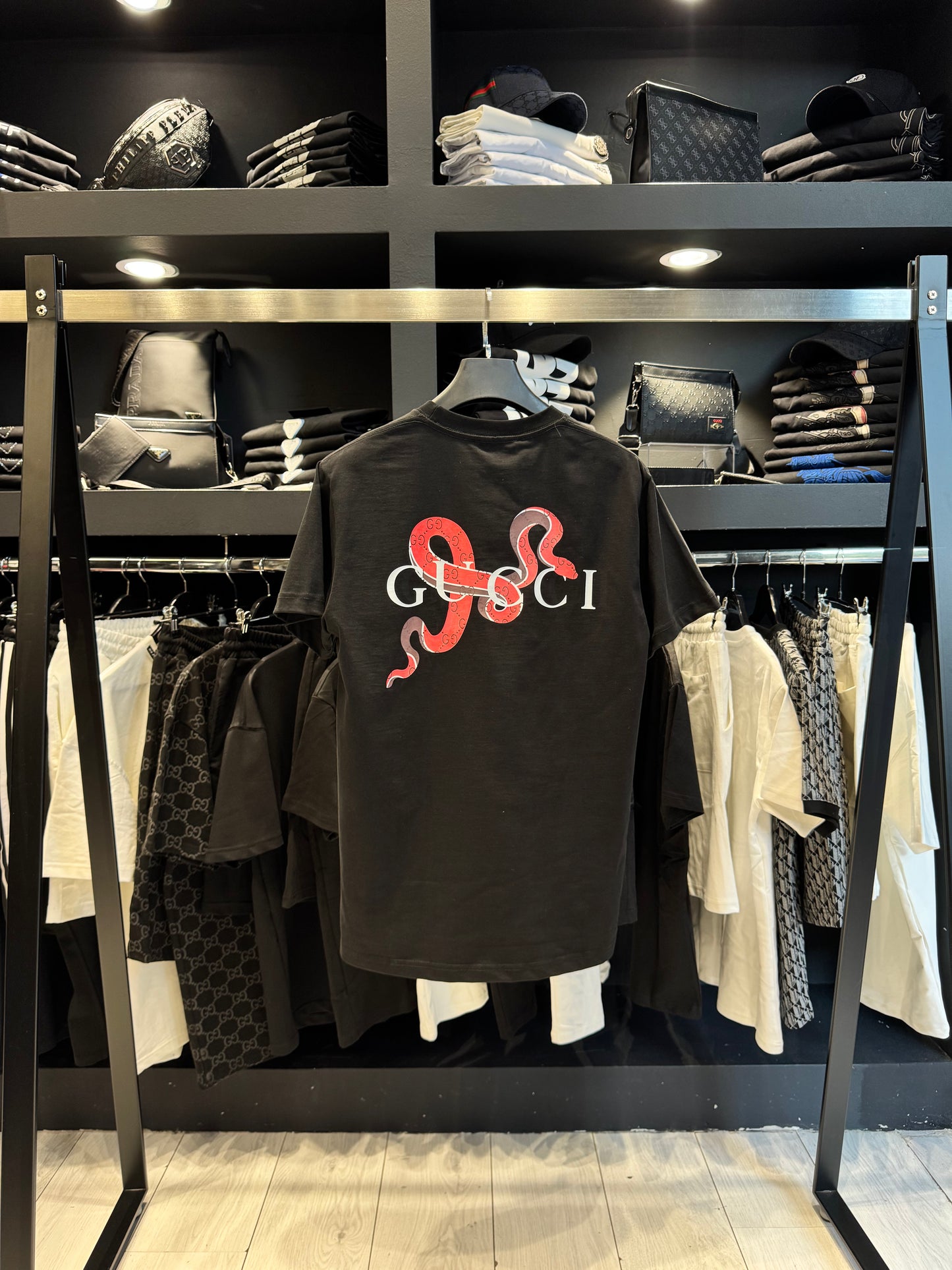 Gucci Oversized T-Shirt Black/Μαύρο