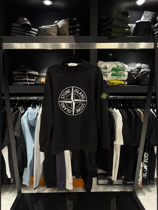 Stone Island Sweatshirt Black / Φούτερ Μαύρο