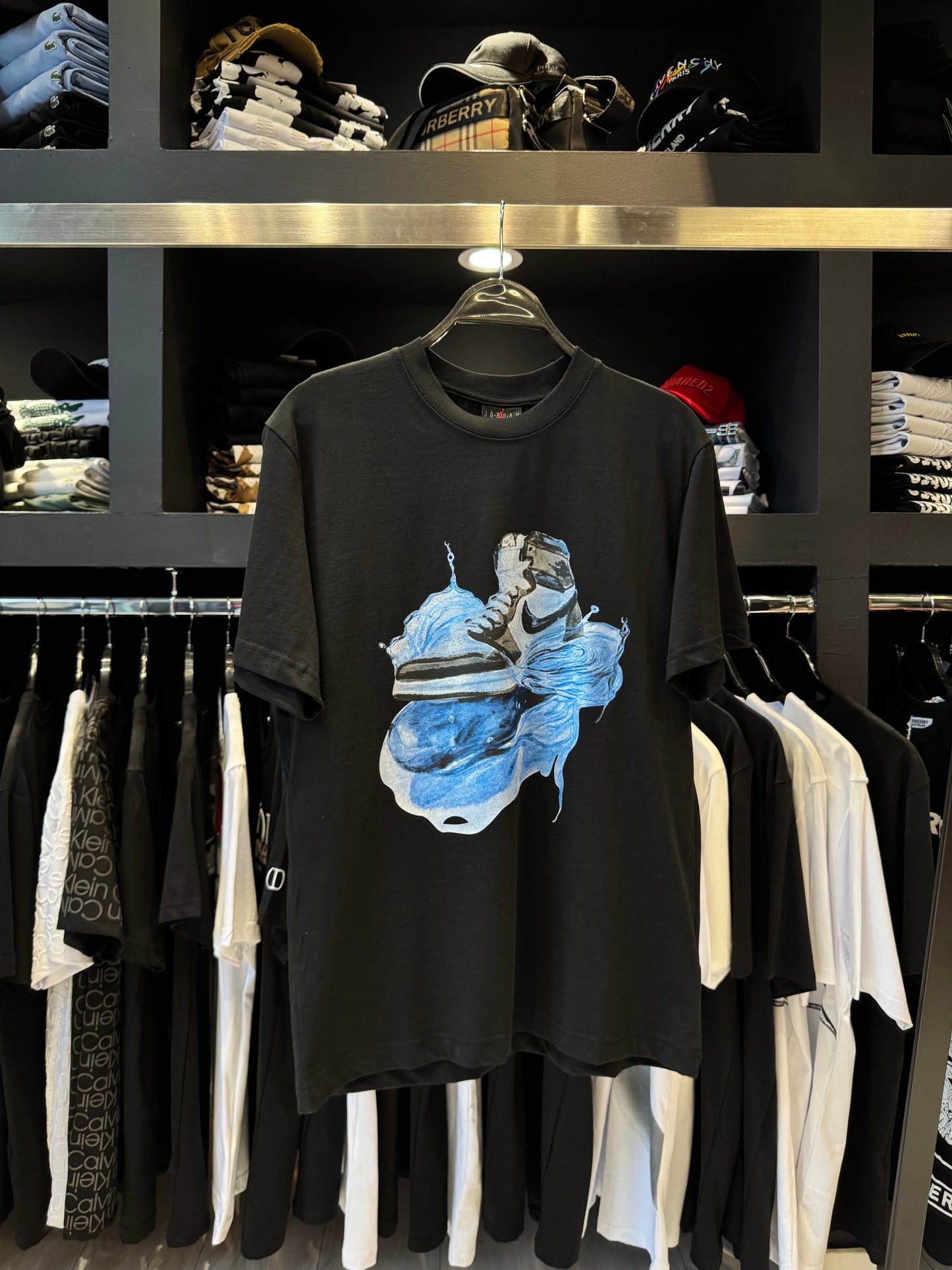 Jordan Κοντομάνικο Black/Μαύρο