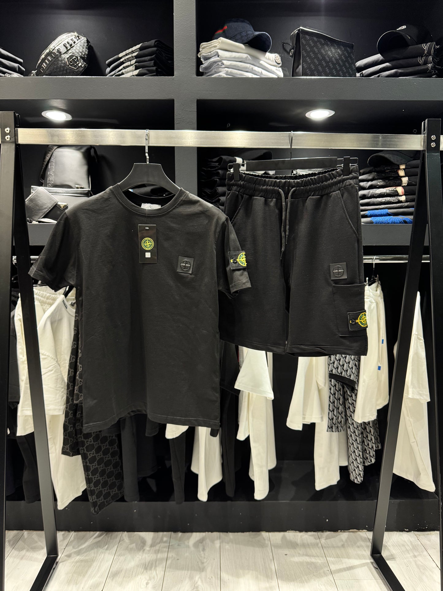 Stone Island Set Black/Μαύρο
