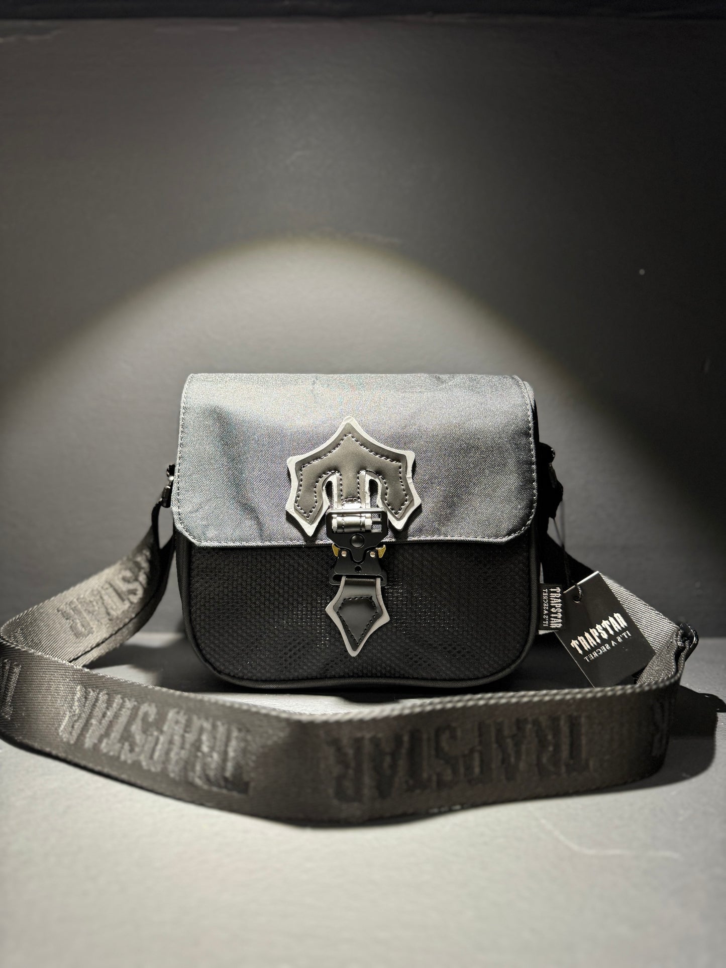 Trapstar Bag Black x Grey / Τσαντάκι Μαύρο x Γκρι