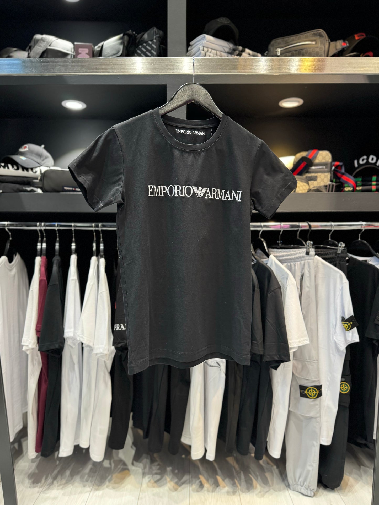 Emporio Armani T-Shirt Classic Black / Κοντομάνικο Μαύρο