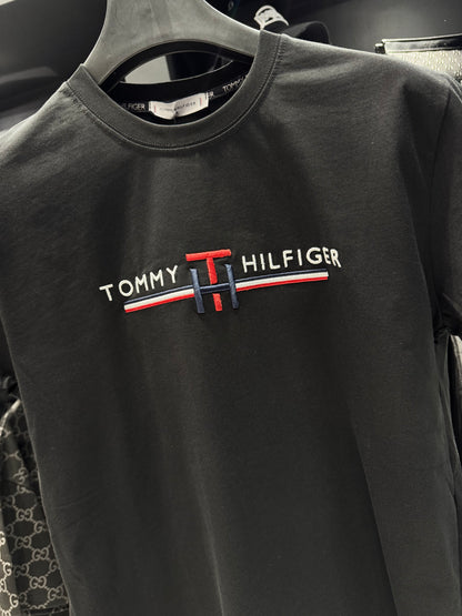 Tommy Hilfiger T-Shirt Black/Μαύρο