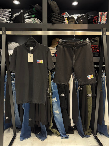 Nike Set Black Fingerprint Σετ Μαύρο