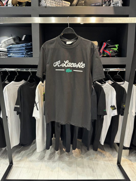 Lacoste R. T-Shirt Black / Μαύρο