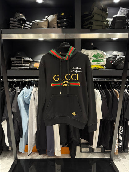 Gucci Bee Hoodie Black / Φούτερ Μαύρο