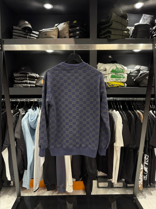Gucci Monogram Sweatshirt Blue / Φούτερ Μπλε