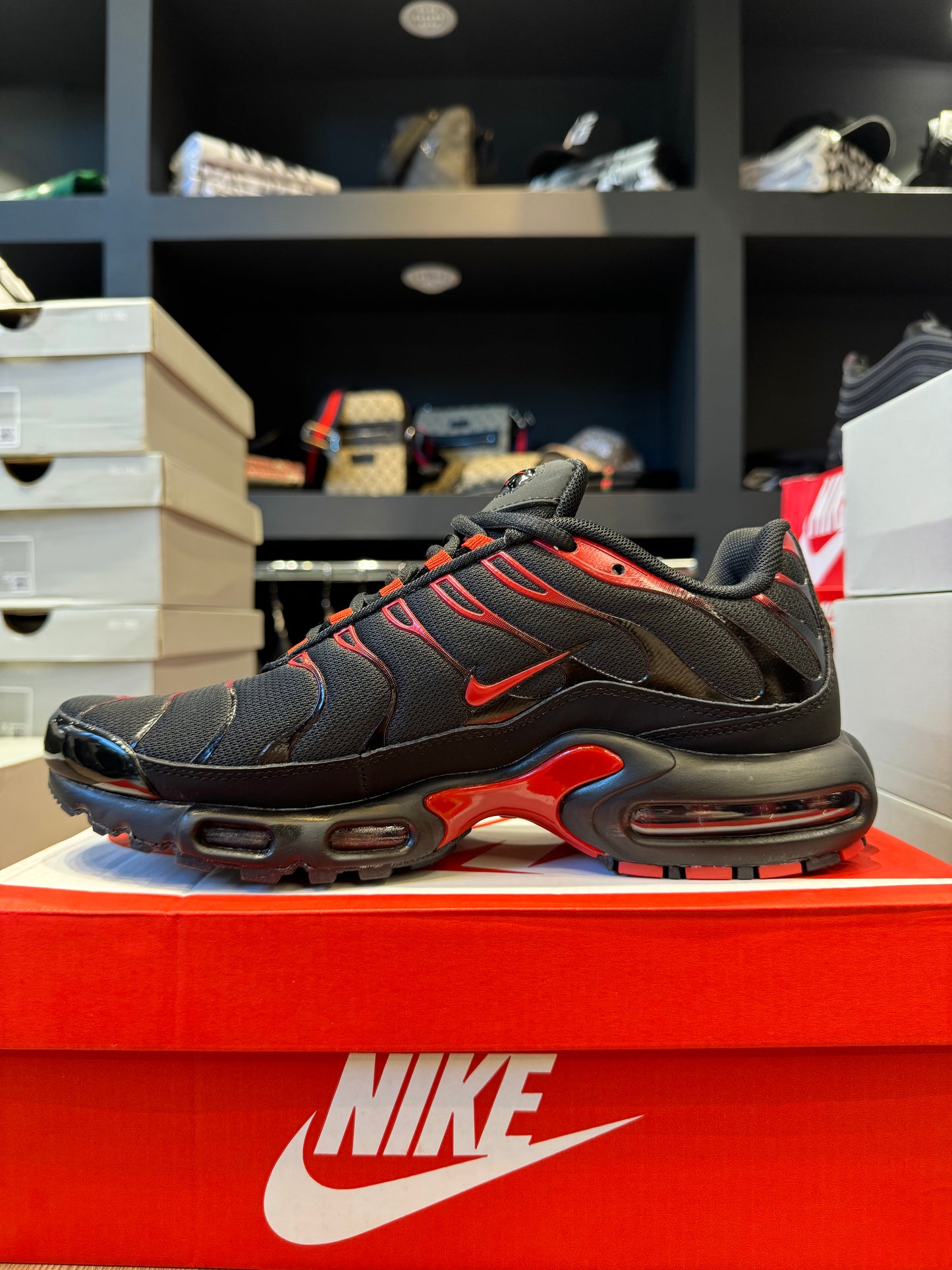 Nike TN BLACK x RED / Μαύρο x Κόκκινο