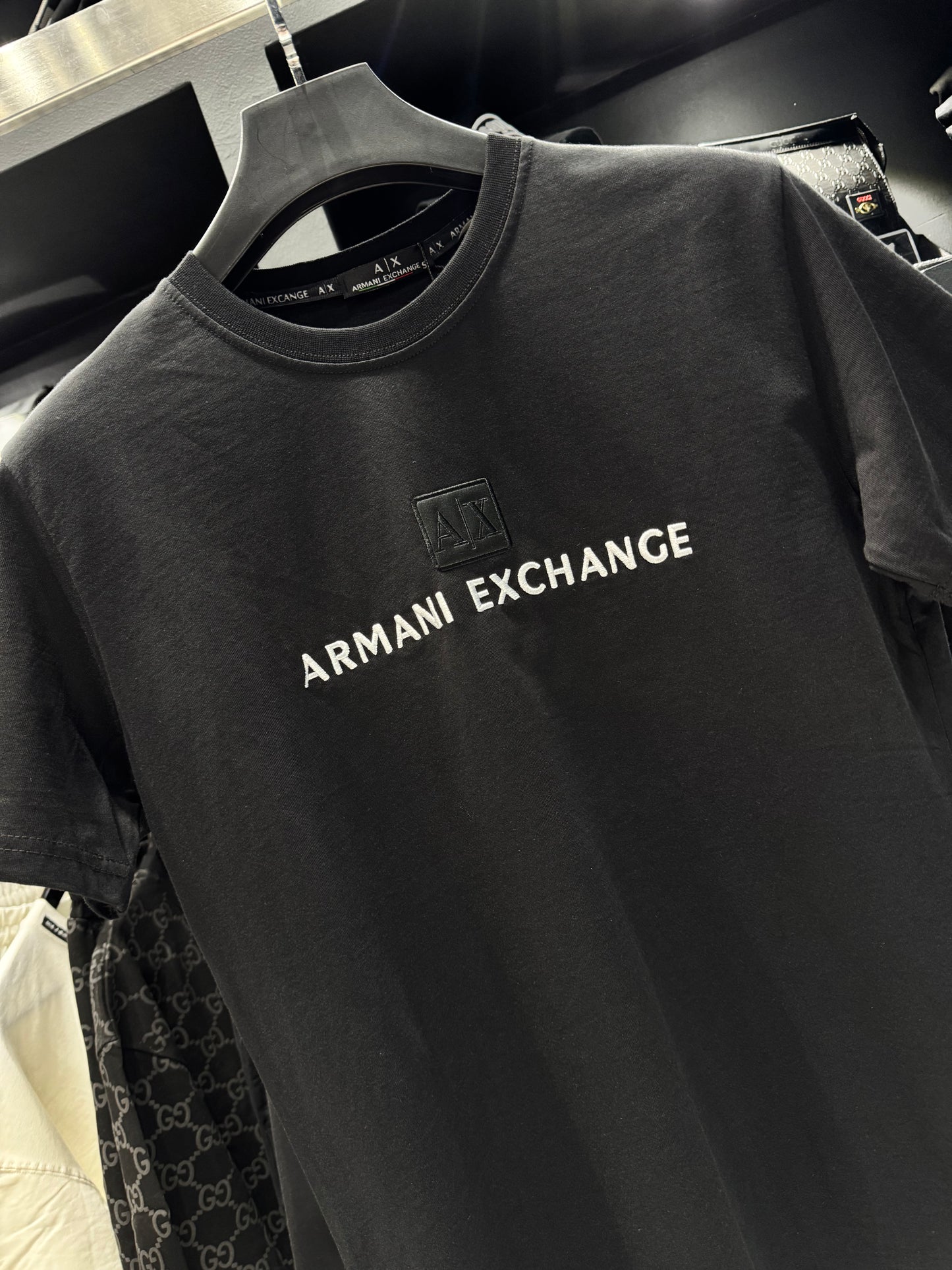 Armani Exchange T-Shirt Black/Μαύρο