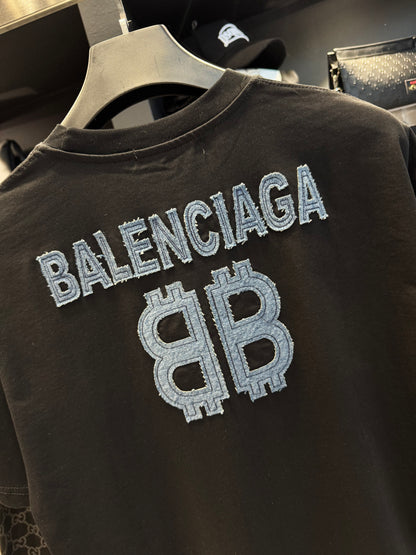 Balenciaga Oversized T-Shirt Black/Μαύρο