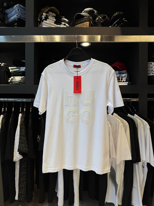 Hugo Boss Κοντομάνικο White/Λευκό