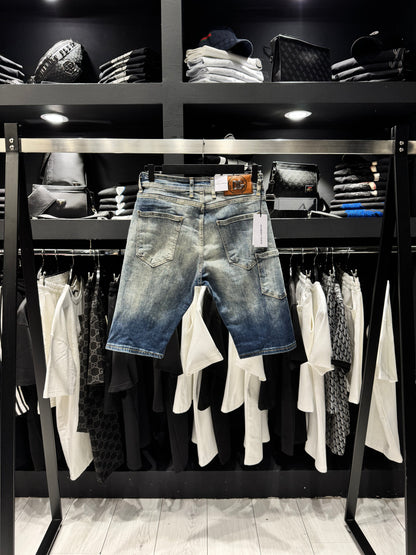 DOLCE & CABBANA Denim Shorts Blue/Μπλε