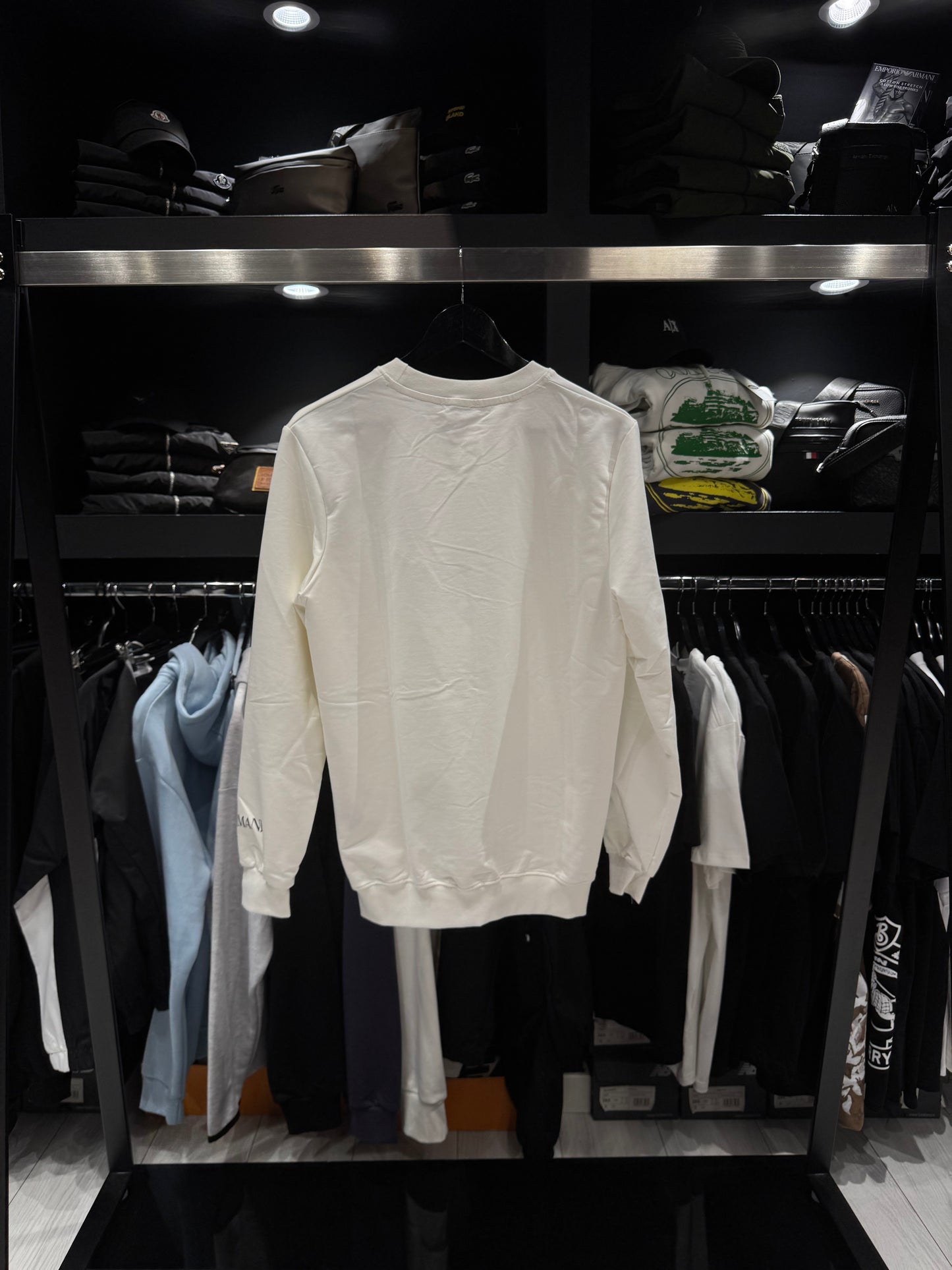 Emporio Armani GA Sweatshirt White / Φούτερ Λευκό