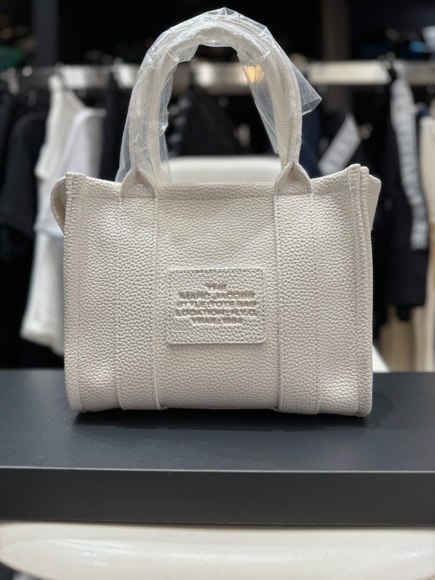 The Tote Bag Marc Jacobs Τσάντα Γυναικεία Λευκή