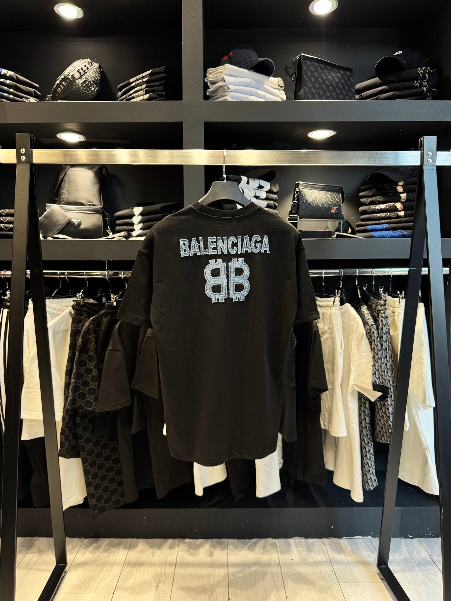 Balenciaga Oversized T-Shirt Black/Μαύρο