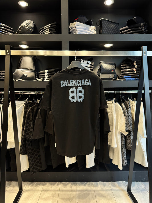Balenciaga Oversized T-Shirt Black/Μαύρο