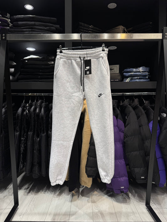 NIKE Fleece Pants Grey / Φόρμα Γκρι