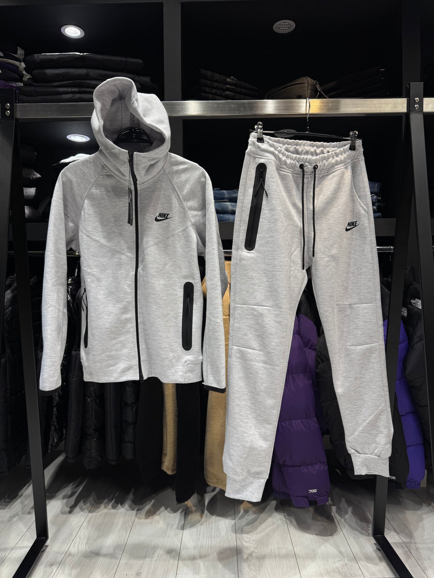 NIKE Tech Fleece New Set Grey / Σετ Γκρι