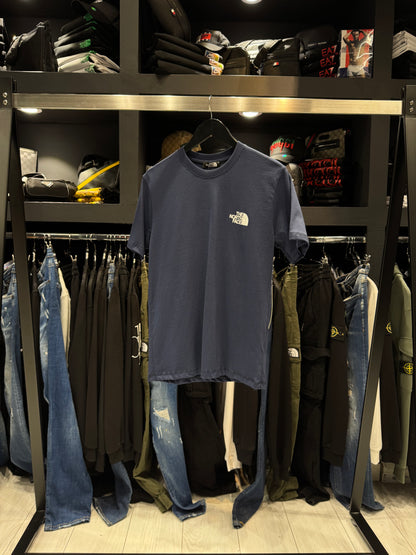 The North Face T-Shirt Mountain Blue Κοντομάνικο Μπλε