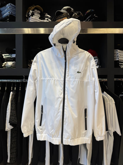 Lacoste Αντιανεμικό White/Λευκό