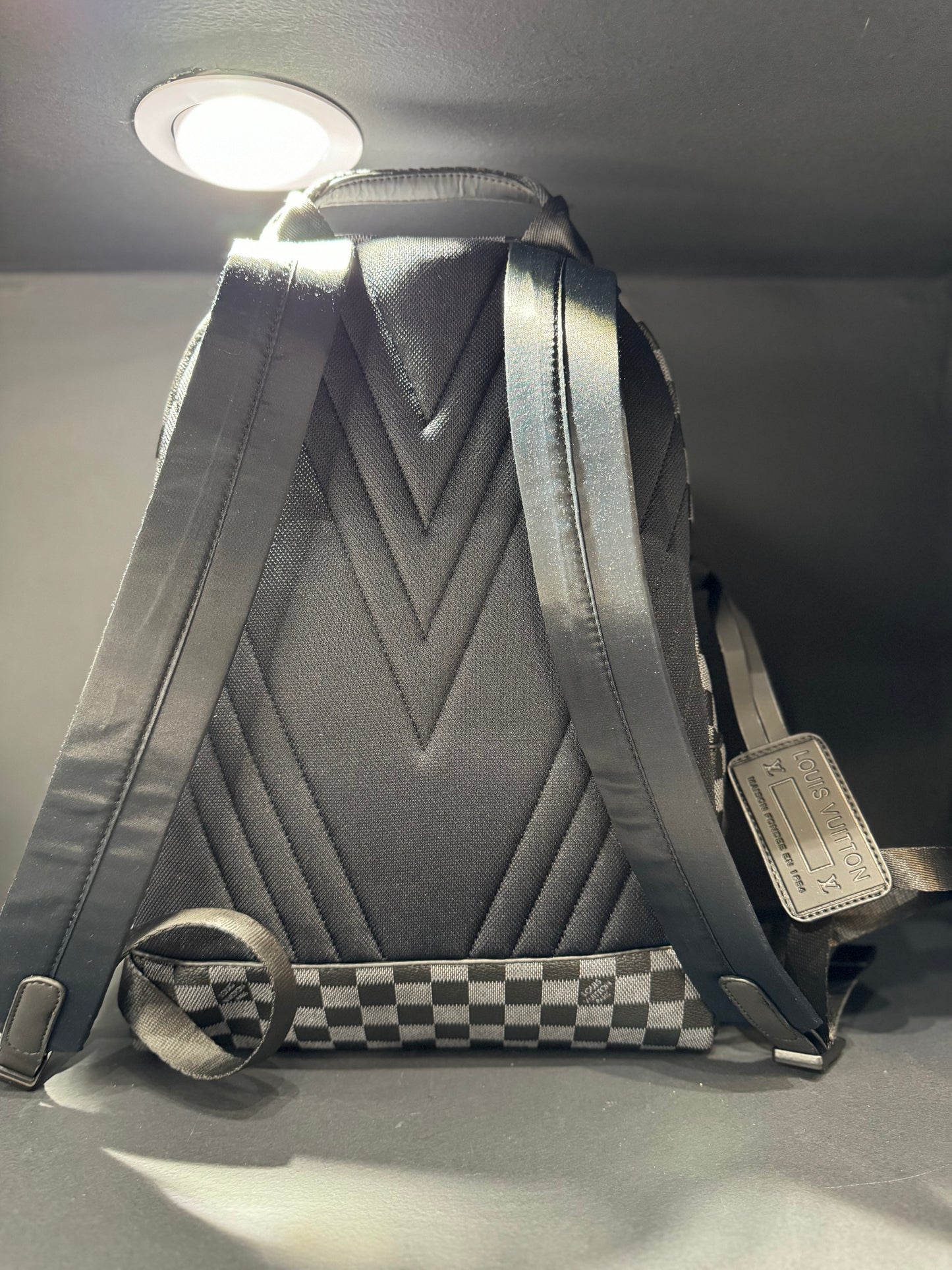 Louis Vuitton Backpack Damier Black x Grey / Μαύρο x Γκρι