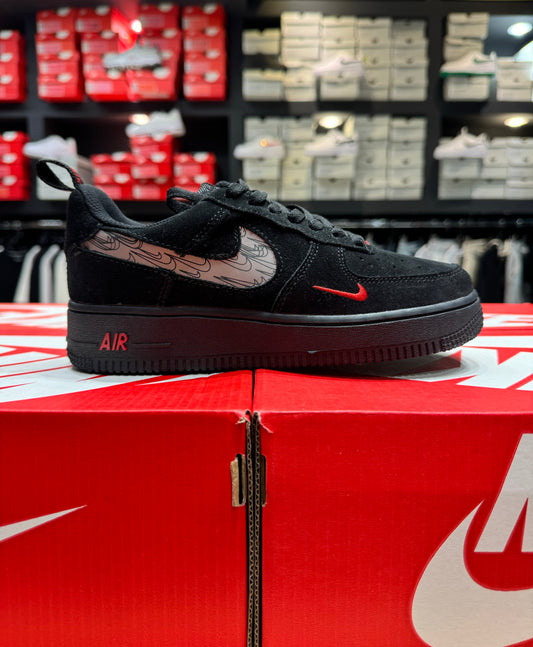 Air Force 1 Swoosh’s Halloween Black