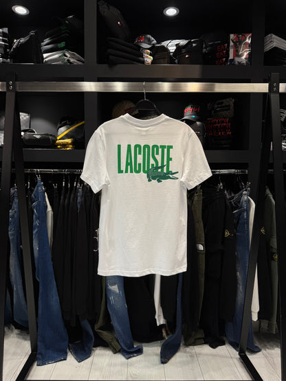 Lacoste T-Shirt Not Ordinary White Κοντομάνικο Λευκό