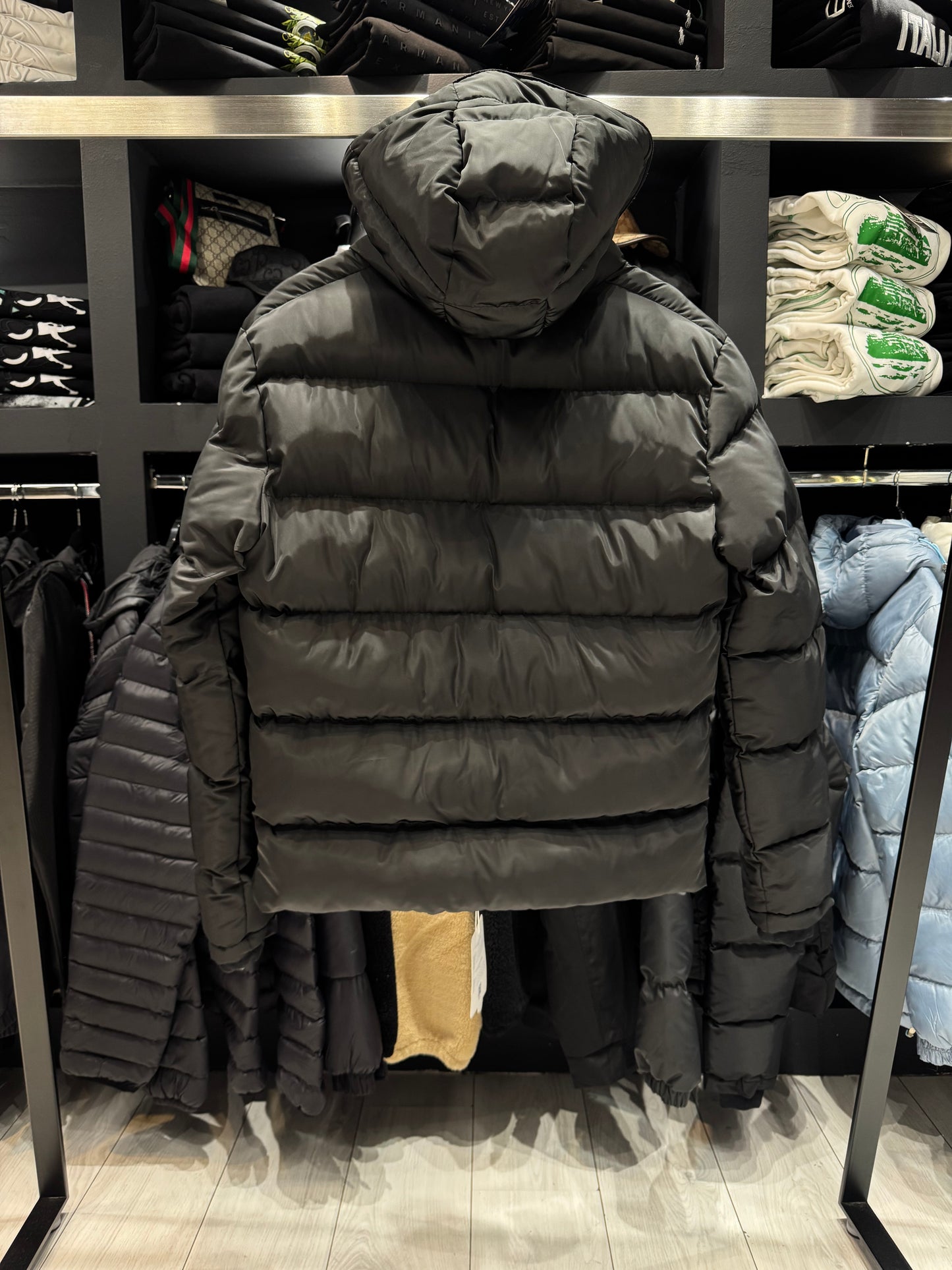 Moncler Black Short Down Jacket / Μπουφάν Μαύρο