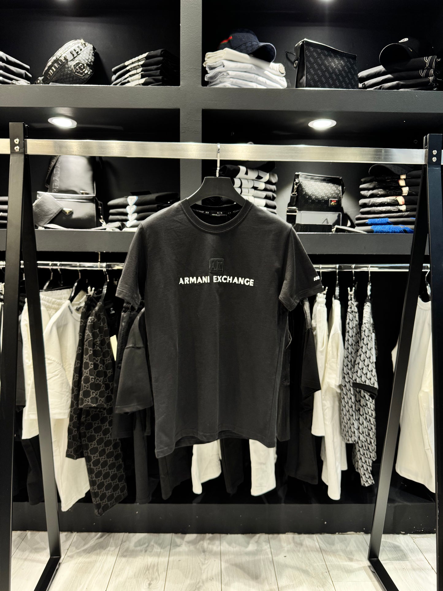 Armani Exchange T-Shirt Black/Μαύρο