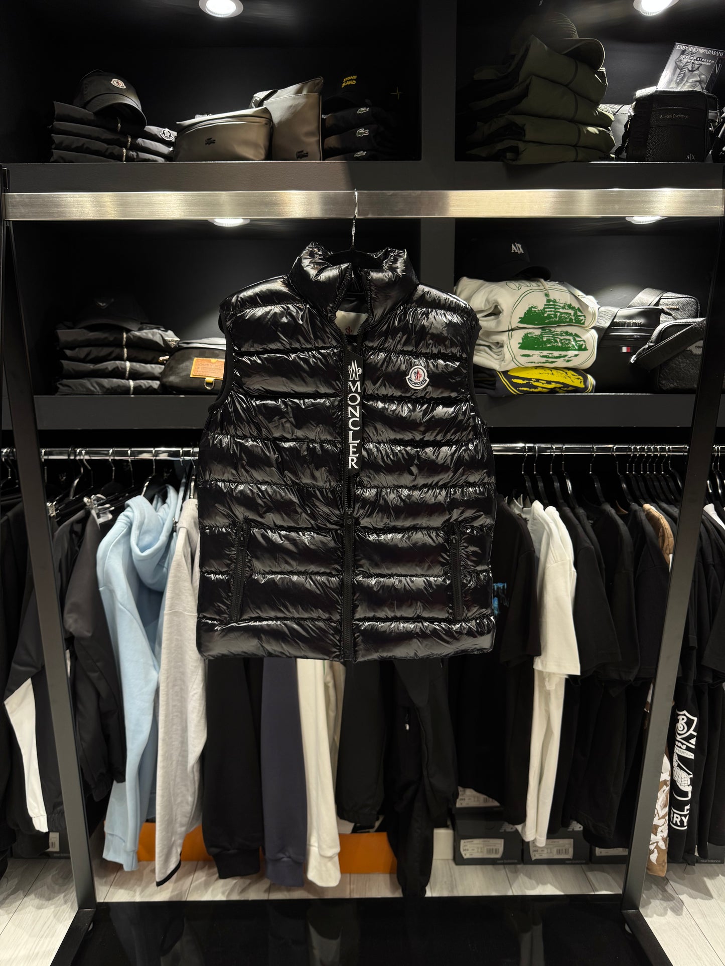 Moncler Vest Black / Αμάνικο Μαύρο