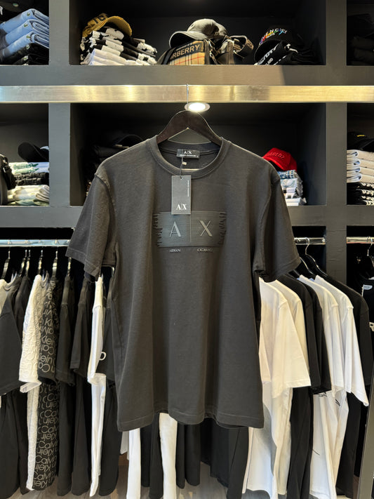 Armani Exchange Κοντομάνικο Black/Μαύρο
