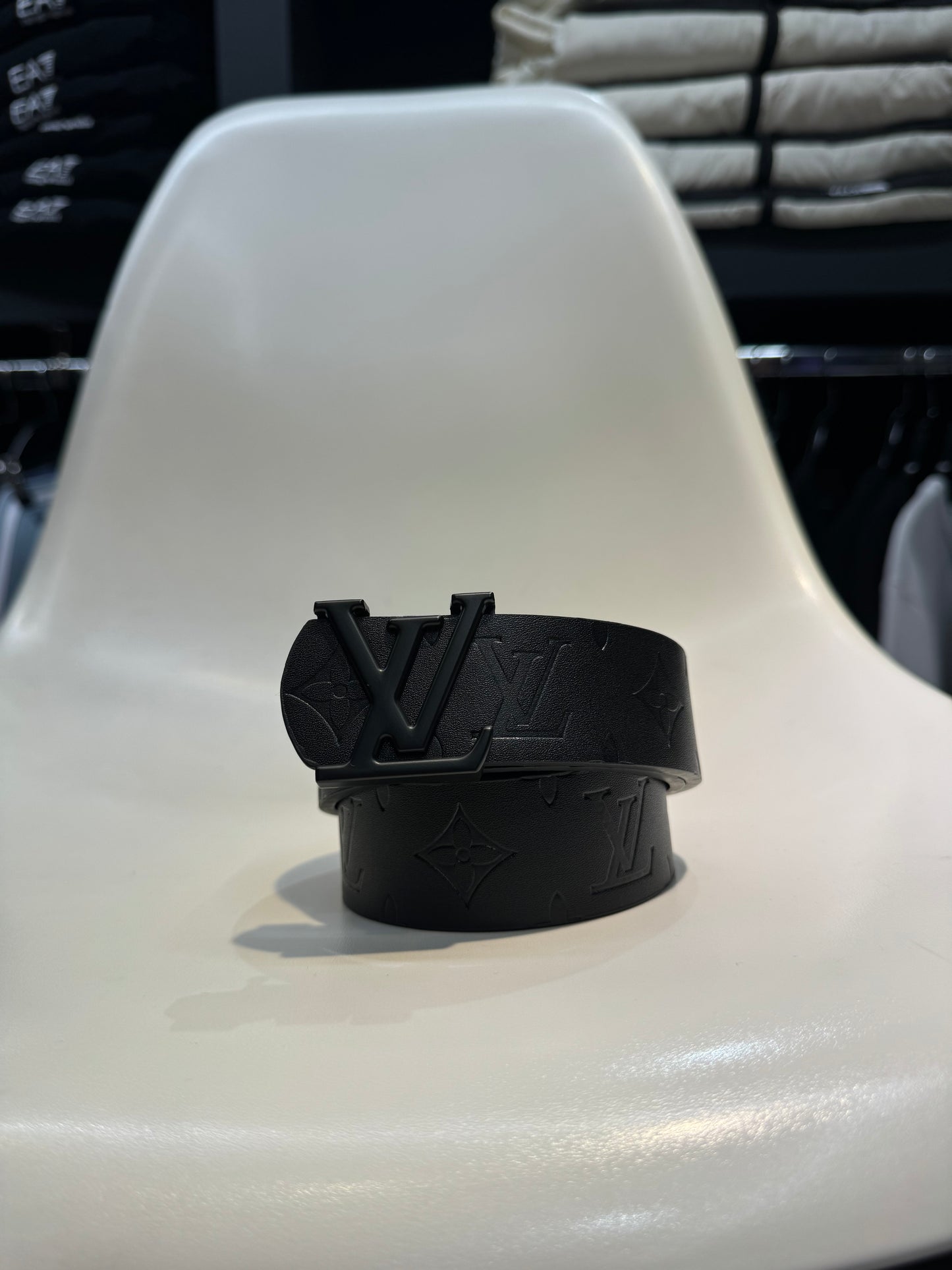 Louis Vuitton Black Belt Unisex / Ζώνη Μαύρη