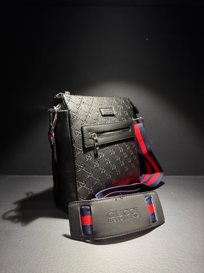 Gucci All Black Leather Bag / Τσαντάκι Μαύρο